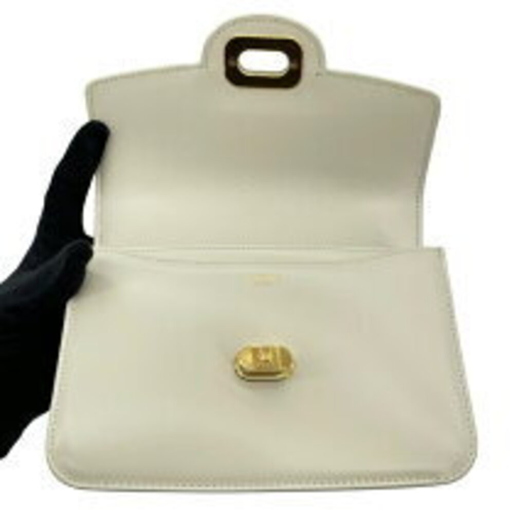 Celine Leather White Josephine Teen Bag - Picture 6 of 11